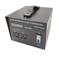 Dowa TRF TC1000 1000W Enclosed Step-Down Voltage Converter (220V to 110V) - 