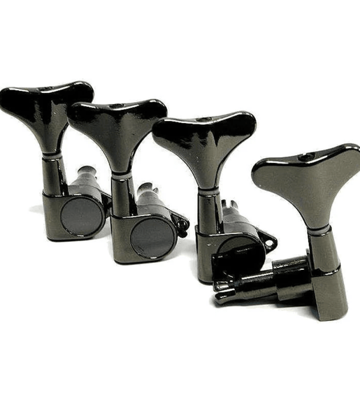Dr.Parts TE - BMH7105/BKR4 Guitar Machine Head Bass Black - Pack of 4 - 6971047516875