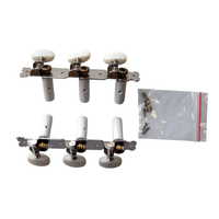 Dr.Parts TE - CMH0150/CR Classical Guitar Tuning Machine Heads Set 6 - Chrome - 8595092323048