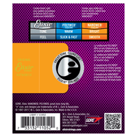 Elixir 11052 Guitar Strings Acoustic 6 Set 011 - 053 Bronze Nanoweb Light - 00733132110520