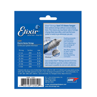 Elixir 12052 Nanoweb Nickel Plated Light Electric Guitar Strings (10 - 46) - 733132120529