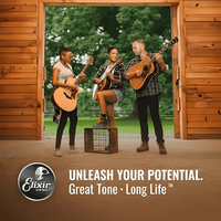 Elixir 16027 Nanoweb Phosphor Bronze Custom - Light Acoustic Guitar Strings (11 - 52) - 733132160273