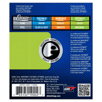 Elixir 19002 Guitar Strings Electric 6 Set 9 - 42 Optiweb Natural Super Light - 00733132190027