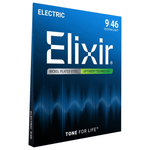 Elixir 9027 Guitar Strings Electric 6 SET 09 - 46 Optiweb Natural Custom Light - 0733132190270