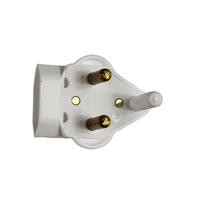 Euromate ADEUR2 1 x 2 Pin Bottom Entry Adaptor - 6009880599387