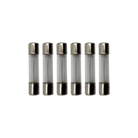 FB20A 20A Fast-Blow Glass Fuse (6 x 32mm) (One each) - 