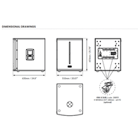 FBT X - Sub 115SA 15″ Active Bass Bin Speaker 1200W RMS - 8034138441451