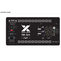 FBT X - Sub 115SA 15″ Active Bass Bin Speaker 1200W RMS - 8034138441451