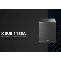 FBT X - Sub 115SA 15″ Active Bass Bin Speaker 1200W RMS - 8034138441451
