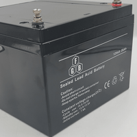 FGB LCR12V26AH 12V 26Ah Sealed Lead Acid Battery - 