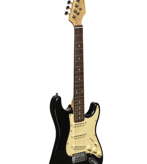 Stagg STAG-SES30 BK Solid Body 6-String Electric Guitar - Black