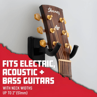 Gator GFW - GTR - HNGRMPL Wall Mount Guitar Hanger - Maple - 716408540085