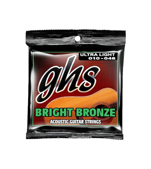 GHS BB20X Bright Bronze Acoustic Guitar Strings Extra Light 11 - 50 - 0737681005528