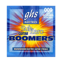 GHS CR - GBXL Sub - Zero Boomers - Extra Light Guitar Strings - 0737681000516