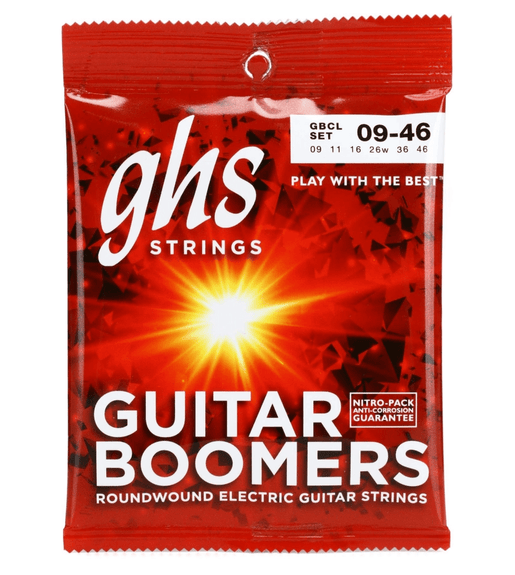 GHS GBCL Guitar Strings Electric 6 Set 9 - 46 Boomers - 0737681000929
