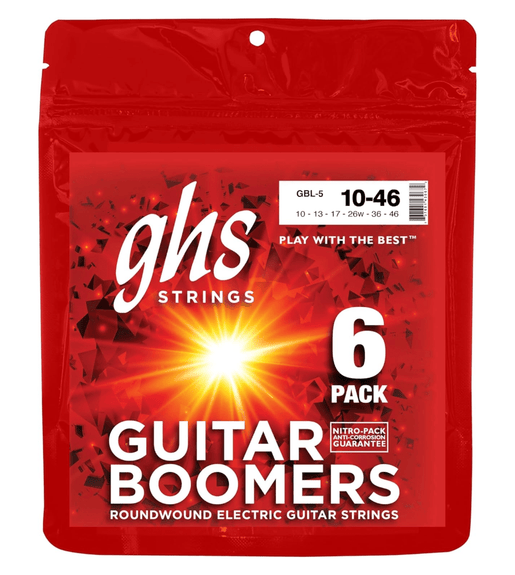 GHS GBL Guitar Strings 6 Set 10 - 46 Boomers - 00737681430672