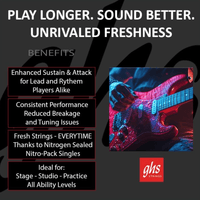 GHS GBL Guitar Strings 6 Set 10 - 46 Boomers - 00737681430672