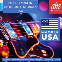 GHS GBM Guitar Strings Electric 6 Set 11 - 50 Boomers - 737681430696