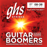 GHS GBUL Guitar Strings Electric 6 Set 8 - 38 Boomers - 0737681000905