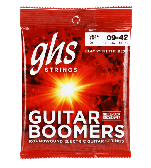 GHS GBXL Guitar Strings Electric 6 Set 9 - 42 Boomers - 00737681000912