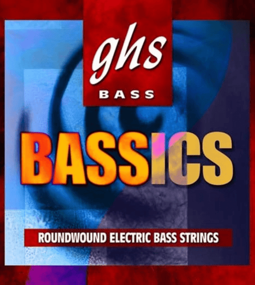 GHS M6000 Basics Round Wound Electric Bass Guitar Strings 44 - 106 Long Scale - 737681430019
