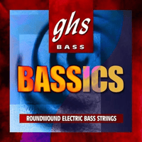 GHS M6000 Basics Round Wound Electric Bass Guitar Strings 44 - 106 Long Scale - 737681430019