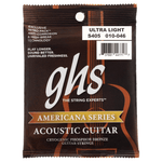 GHS S405 Guitar Strings Acoustic Americana Ultra Light - 737681447717