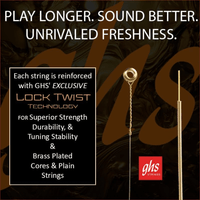 GHS S425 Guitar Strings Acoustic Americana Light - 00737681441074