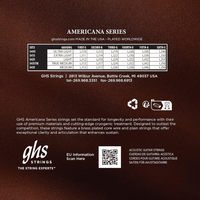 GHS S425 Guitar Strings Acoustic Americana Light - 00737681441074