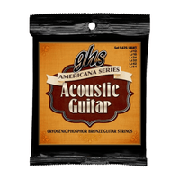 GHS S425 Guitar Strings Acoustic Americana Light - 00737681441074