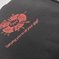 Gipps CDJBAG-LARGE-BLK Large Padded CDJ Carry Bag (Black) - 