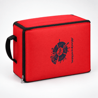 Gipps CDJBAG-LARGE-RED Large Padded CDJ Carry Bag (Red) - 