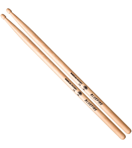 Hanflag HFBF5AN Hun Drum Sticks 5A Blue Fire Nylon Tip Natural - 