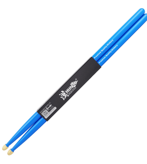 Hanflag HFBF7AN Hun Drum Sticks 7A Blue Fire Nylon Tip - 