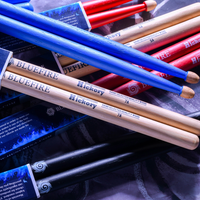 Hanflag HFBF7AN Hun Drum Sticks 7A Blue Fire Nylon Tip - 