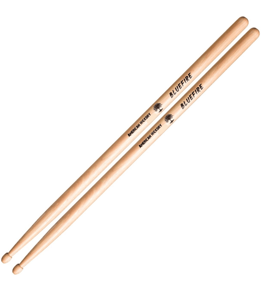 Hanflag HFBF7ANAT Hun Drum Sticks 7A Hickory Wooden Tip Natural - 