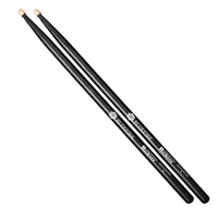 Hanflag HFBF7AWBLK Drum Sticks 7A Blue Fire Wood Tip Black - 