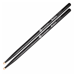 Hanflag HFBF7AWBLK Drum Sticks 7A Blue Fire Wood Tip Black - 