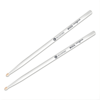 Hanflag HFBF7AWWHT Drum Sticks 7A Blue Fire Wood Tip White - 