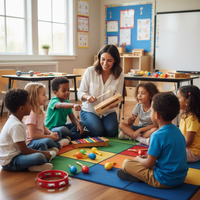 Harmony Wood Percussion Kids Block Set - 