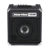 Hartke HD25 HyDrive Bass Guitar Combo Amplifier - 00809164016229