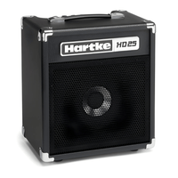Hartke HD25 HyDrive Bass Guitar Combo Amplifier - 00809164016229