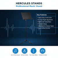 Hercules BS200B PLUS Stackable Orchestra Stand - 635464410319