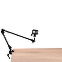 Hercules DG107B Universal Podcast Mic & Camera Arm Stand - 635464413112