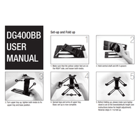 Hercules DG400BB Laptop Stand - 635464466668