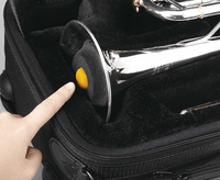 Hercules DS410B Travlite Trumpet Stand with Bag - 635464453477