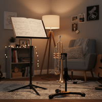 Hercules DS510BB Trumpet Stand with Bag - 635464453187