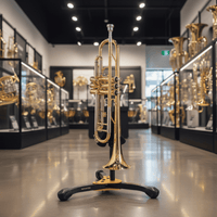 Hercules DS510BB Trumpet Stand with Bag - 635464453187