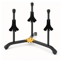 Hercules DS513BB 2 Trumpets Cornets with 1 Flugelhorn Stand with Bag - 635464453194