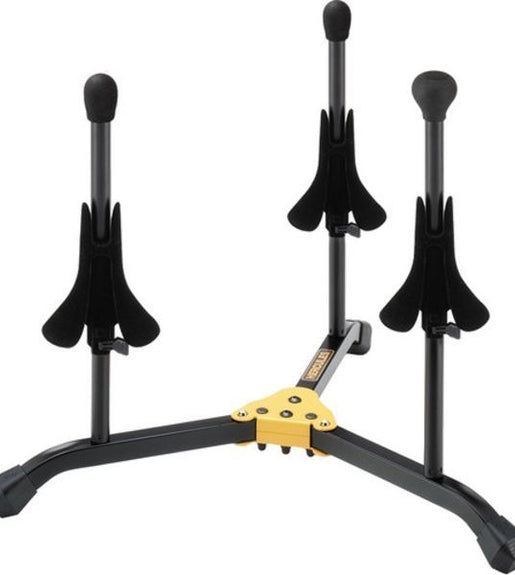 Hercules DS513BB 2 Trumpets Cornets with 1 Flugelhorn Stand with Bag - 635464453194